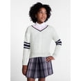 thumbnail image 1 of Weekend Academy Girls Pullover Cardigan, Sizes 4-18, 1 of 5