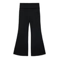 thumbnail image 1 of Weekend Academy Girls Cozy Foldover Waist Flare Pants, Sizes 4-18, 1 of 3