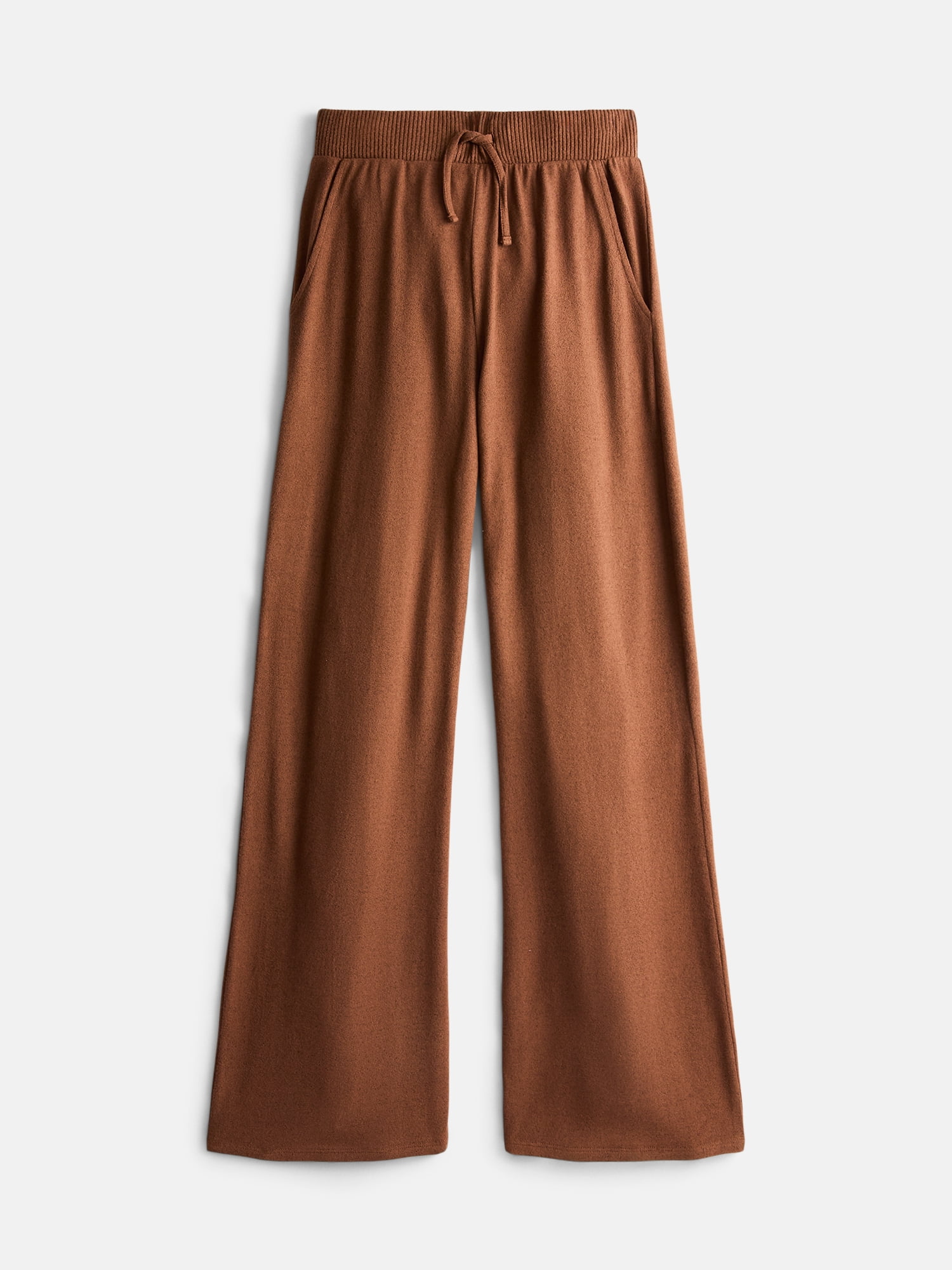 Weekend Academy Girls Knit Wide Leg Pants, Sizes 4-18