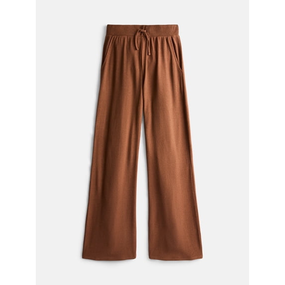 Weekend Academy Girls Knit Wide Leg Pants, Sizes 4-18