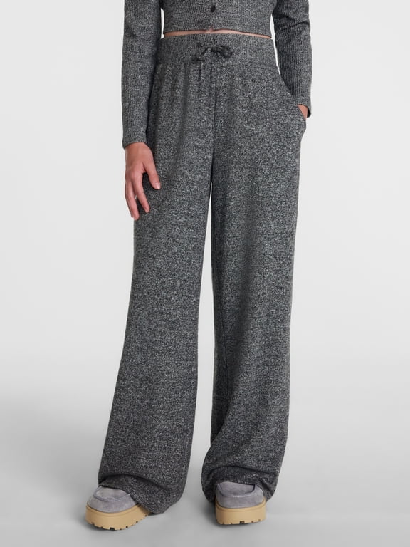 Girls Knit Wide Leg Pants, Sizes 4-18