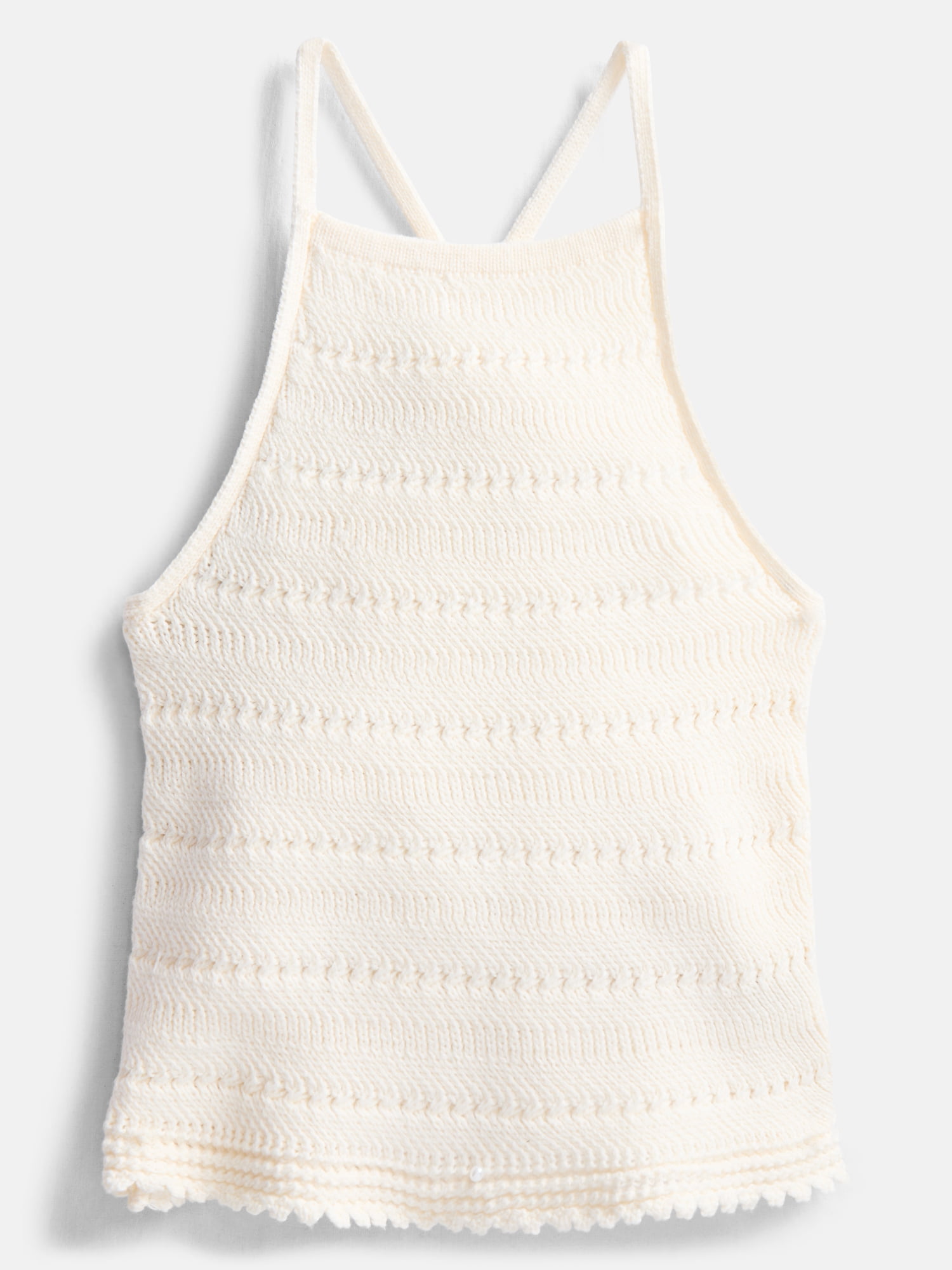 Weekend Academy Girls Crochet Halter Top, Sizes 4-18