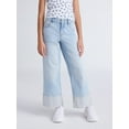 thumbnail image 1 of Weekend Academy Girls Cuffed Hem Jeans, Sizes 5-18, 1 of 9
