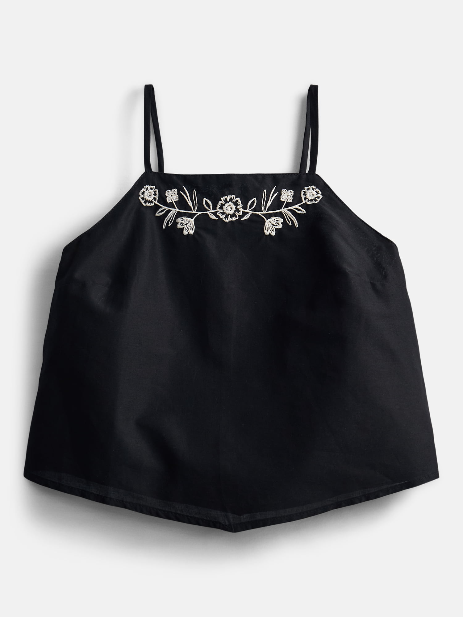 Weekend Academy Girls Embroidered Cotton Handkerchief Tank Top, Sizes 4-18