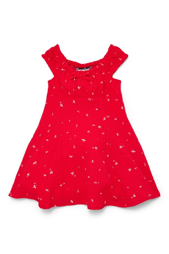 Girls Empire Waist Mini Dress, Sizes 4-18