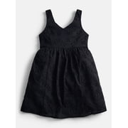 Girls Sleeveless Eyelet Dress, Sizes 4-18