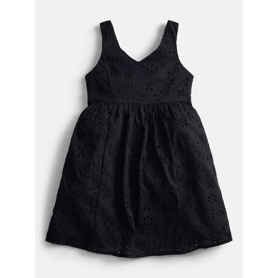 Weekend Academy Girls Sleeveless Eyelet Dress, Sizes 4-18