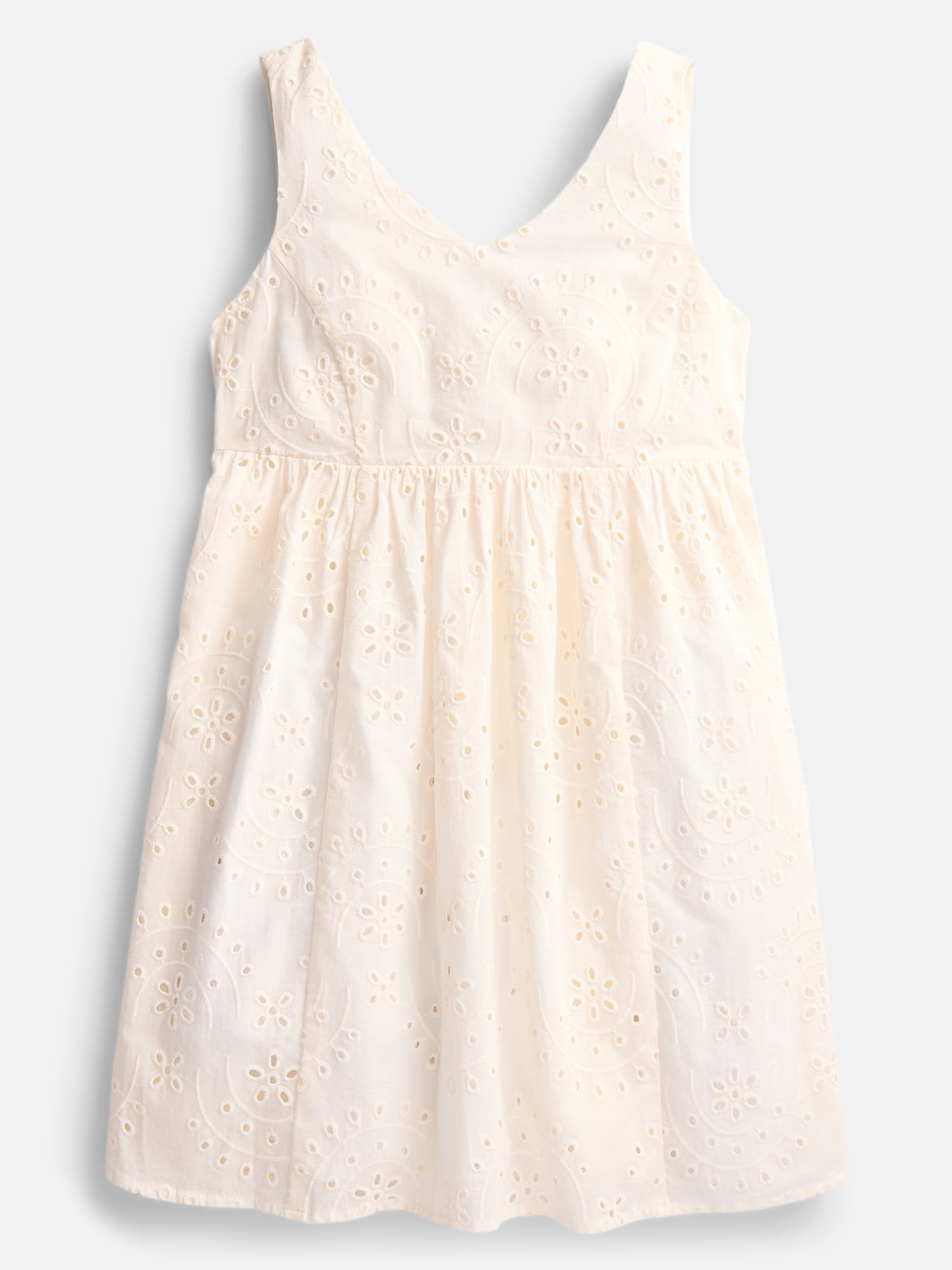 Weekend Academy Girls Sleeveless Eyelet Dress, Sizes 4-18