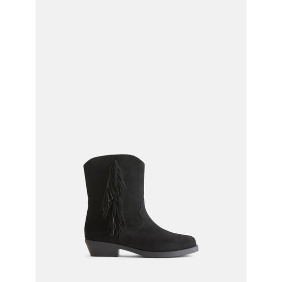 Weekend Academy Girls Fringe Western Ankle Boots