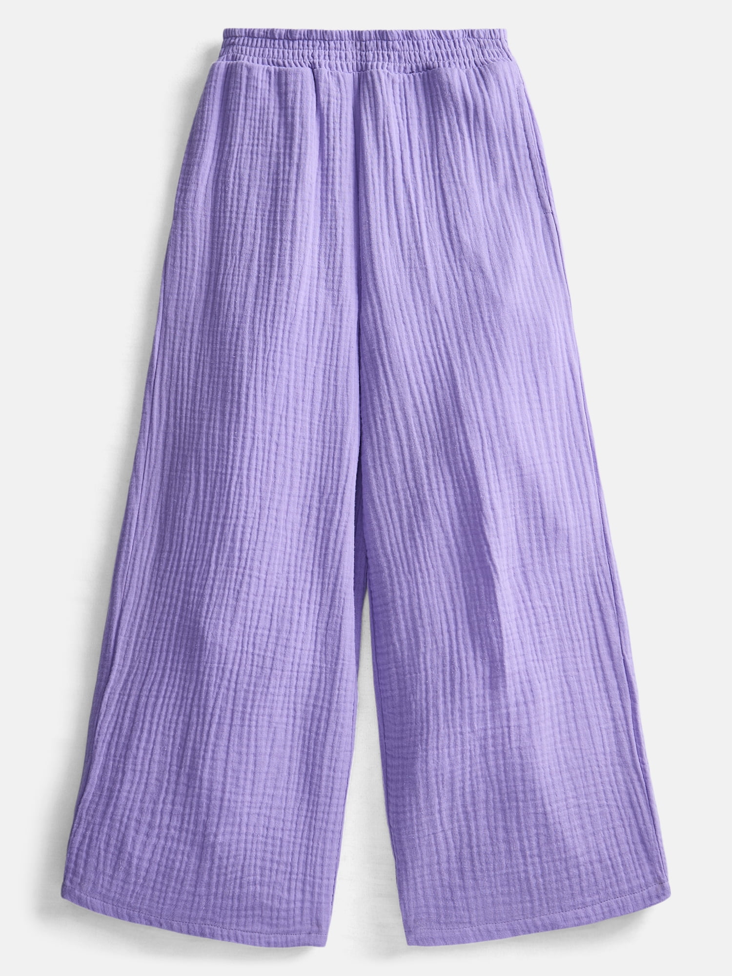 Weekend Academy Girls Cotton Gauze Coverup Pants, Sizes 4-18