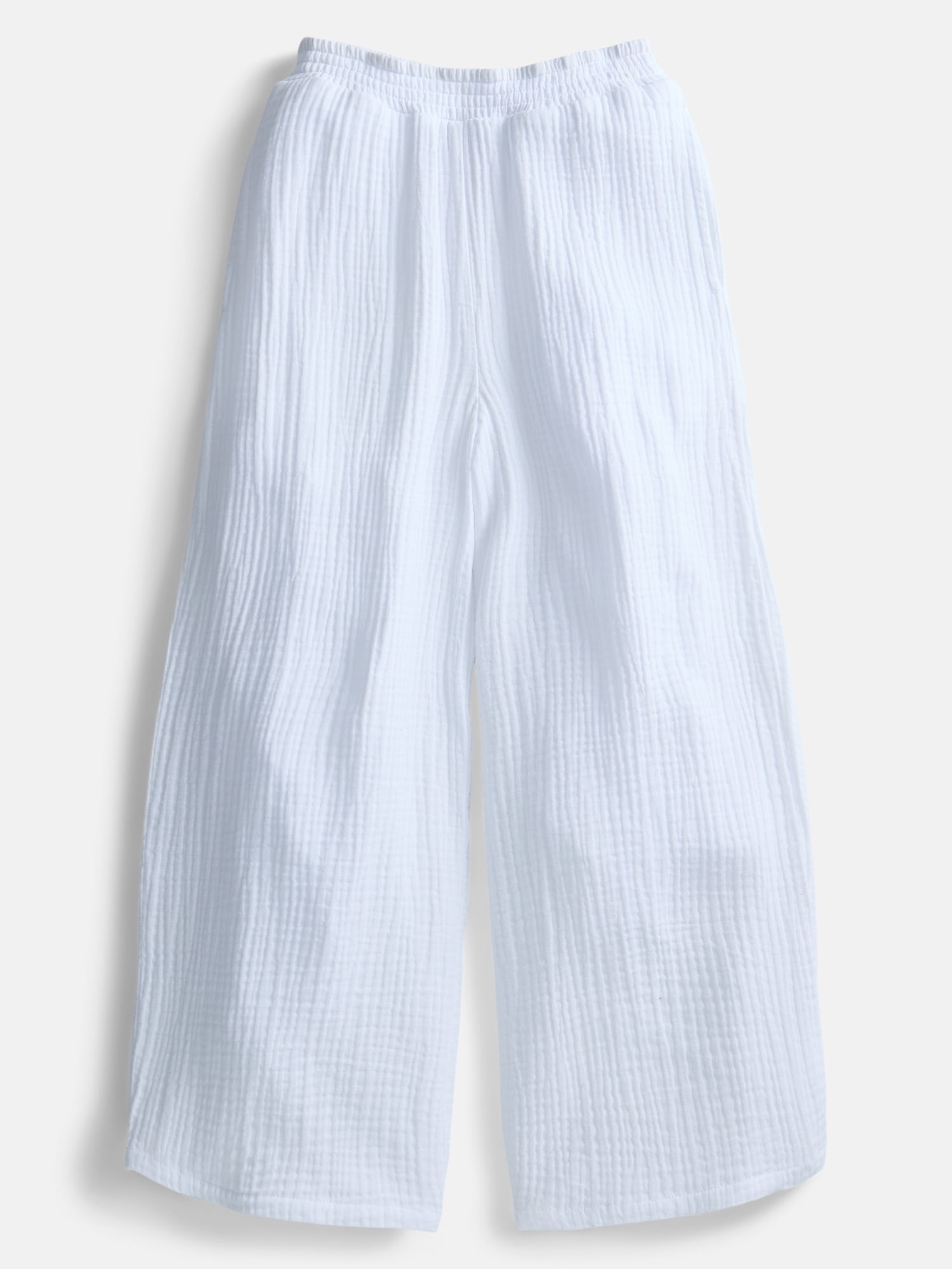 Weekend Academy Girls Cotton Gauze Coverup Pants, Sizes 4-18