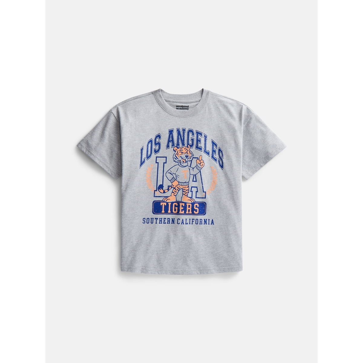 Girls Oversized Graphic Tee, Sizes 4-18