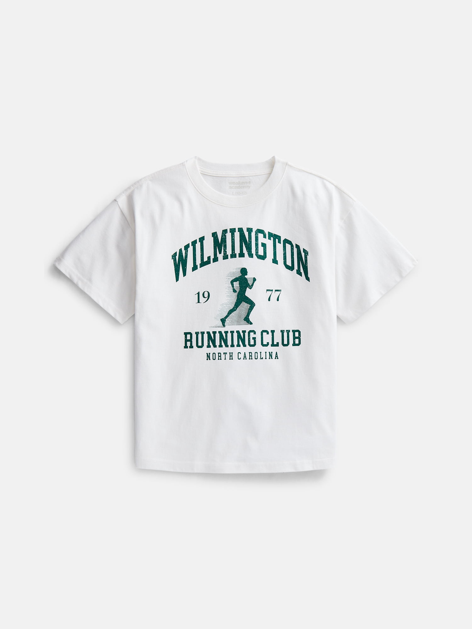 Weekend Academy Girls Graphic Tee with Short Sleeves, Sizes 4-18