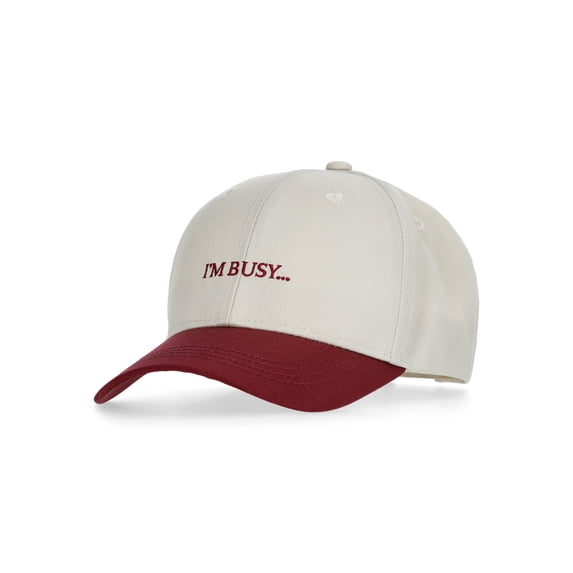Weekend Academy Girls I'm Busy Hat, Ivory