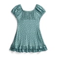 thumbnail image 1 of Weekend Academy Girls Knit Puff Sleeve Peasant Dress, Sizes 4-18, 1 of 3
