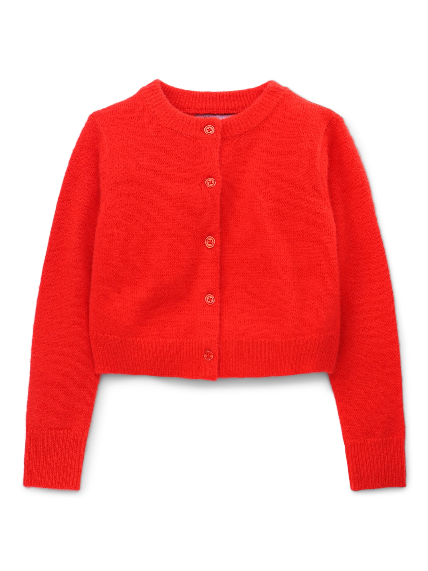 Weekend Academy Girls Long Sleeve Knit Cardigan, Sizes 4-18