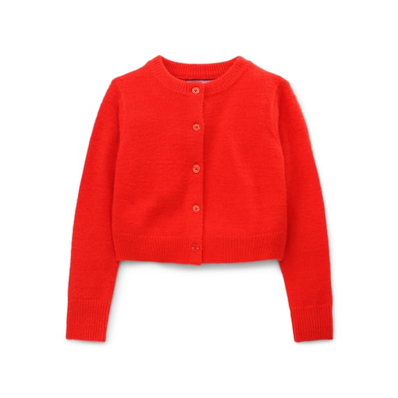 Weekend Academy Girls Long Sleeve Knit Cardigan, Sizes 4-18