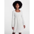 thumbnail image 1 of Weekend Academy Girls Ribbed Knit Empire Waist Sweater Dress, Sizes 4-18, 1 of 5