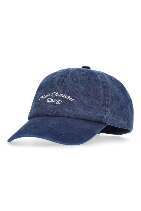 Girls Main Character Energy Hat, Blue