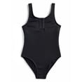 thumbnail image 1 of Weekend Academy Girls Henley Rib One Piece Swimsuit, Sizes 4-18, 1 of 3