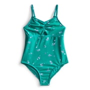 Girls One Piece Keyhole Swimsuit, Sizes 4-18