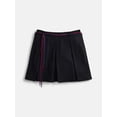 thumbnail image 1 of Weekend Academy Girls Pleated Skort with Shoe String Belt, Sizes 4-18, 1 of 4
