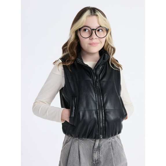 Weekend Academy Girls Puffer Vest, Sizes 4-18