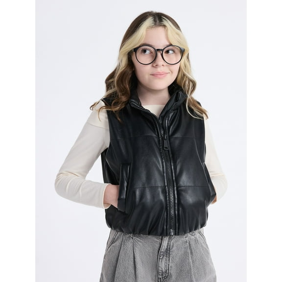 Weekend Academy Girls Puffer Vest, Sizes 4-18