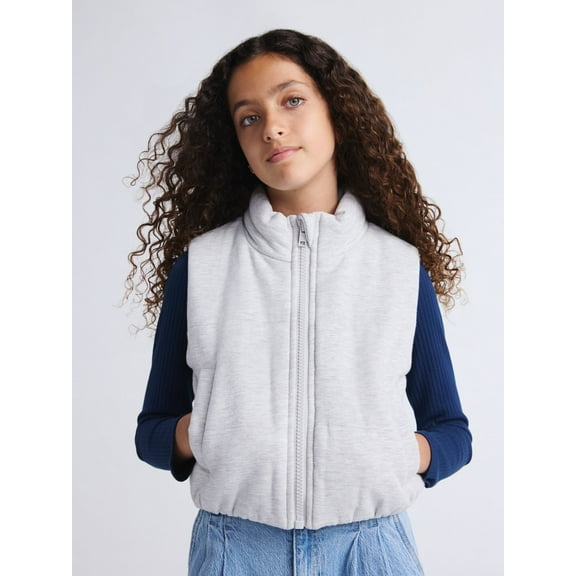 Weekend Academy Girls Puffer Vest, Sizes 4-18