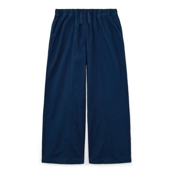 Weekend Academy Girls Elastic Waist Pull-On Pants, Sizes 4-18