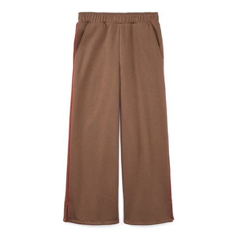 Girls Rolled Waist Fleece Sweatpants, Sizes 4-18