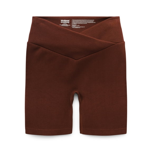 Weekend Academy Girls Seamless Biker Shorts, Sizes 4-18