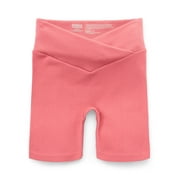 WEEKEND ACADEMY Girls Seamless Biker Shorts, Sizes 4-18