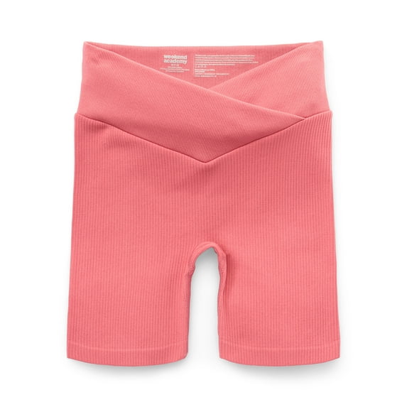 Weekend Academy Girls Seamless Biker Shorts, Sizes 4-18