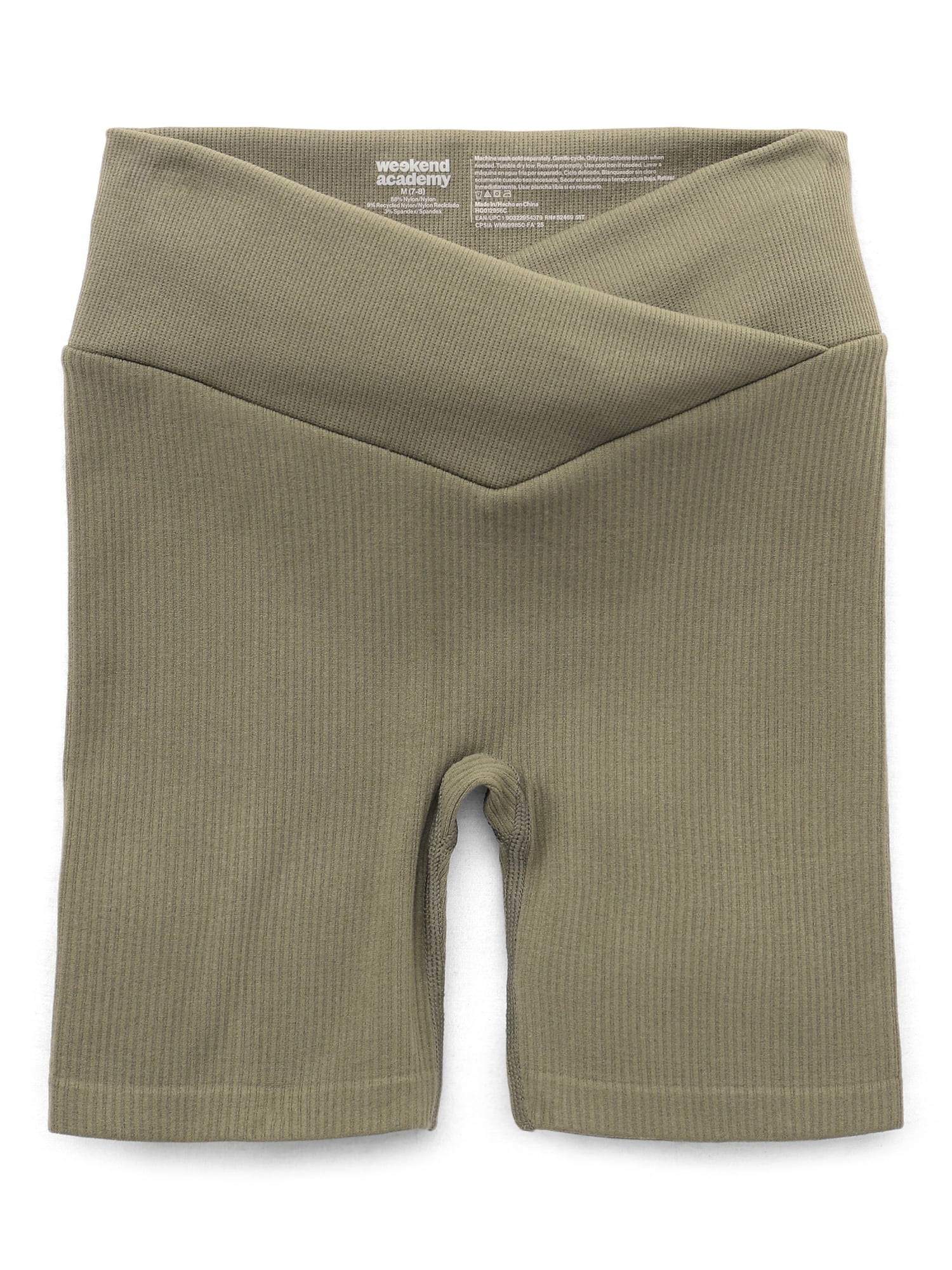 Weekend Academy Girls Seamless Short Sizes 4 18