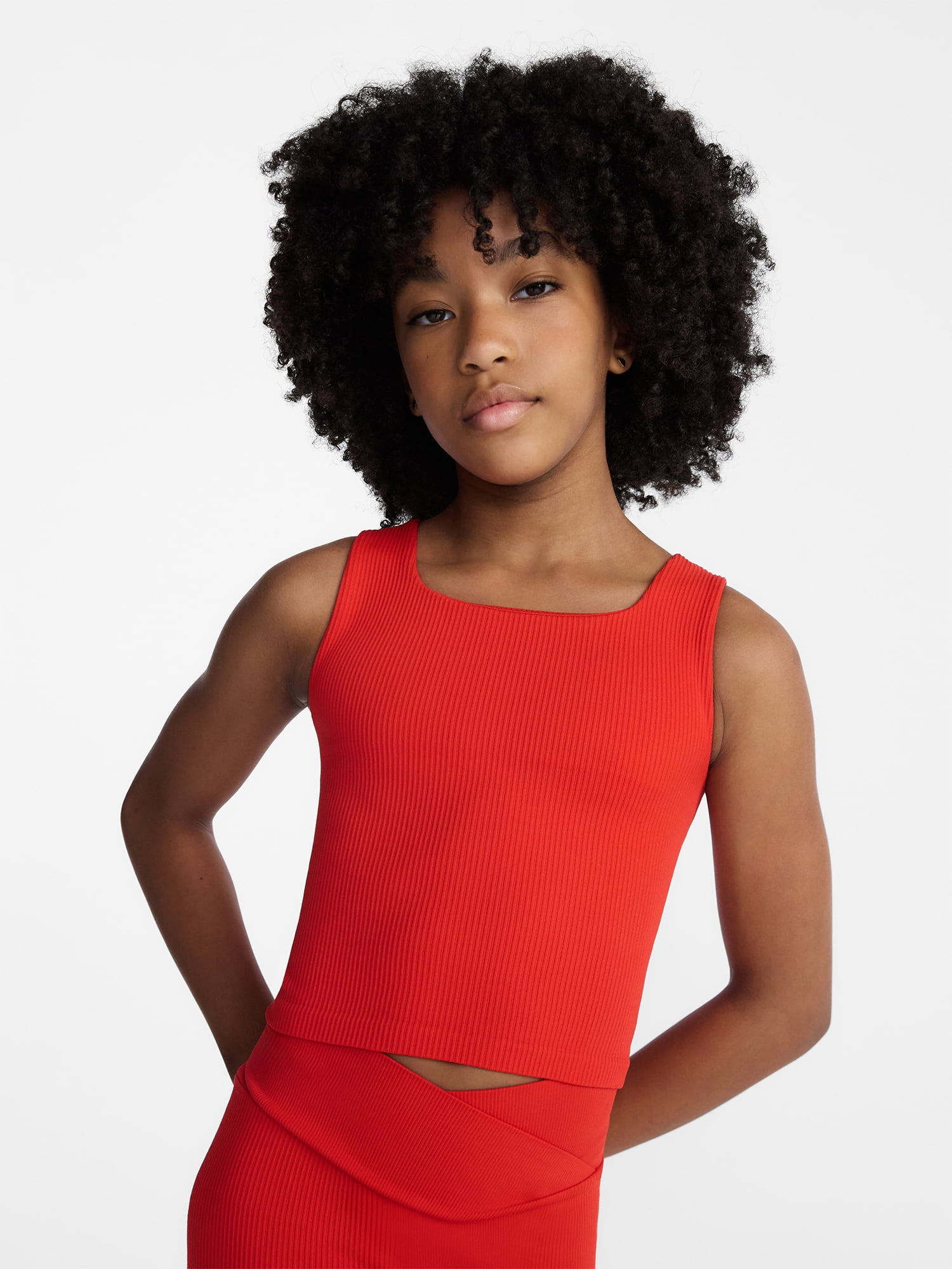 Weekend Academy Girls Seamless Tank Top, Sizes 4-18