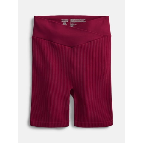 Girls Seamless Rib Shorts, Sizes 4-18