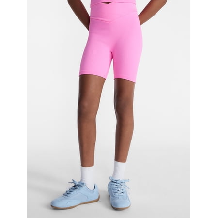 Weekend Academy Girls Seamless Rib Shorts, Sizes 4-18