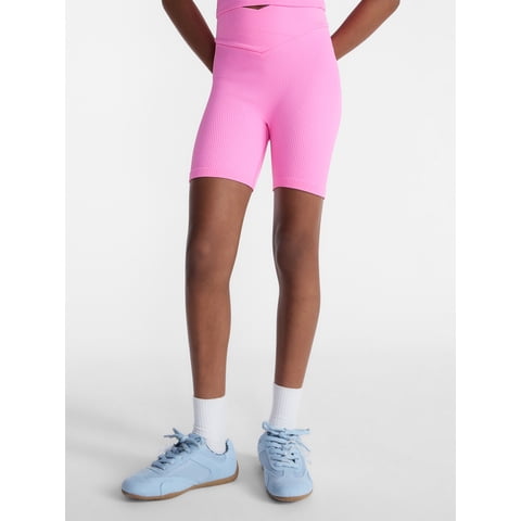 Girls Seamless Rib Shorts, Sizes 4-18
