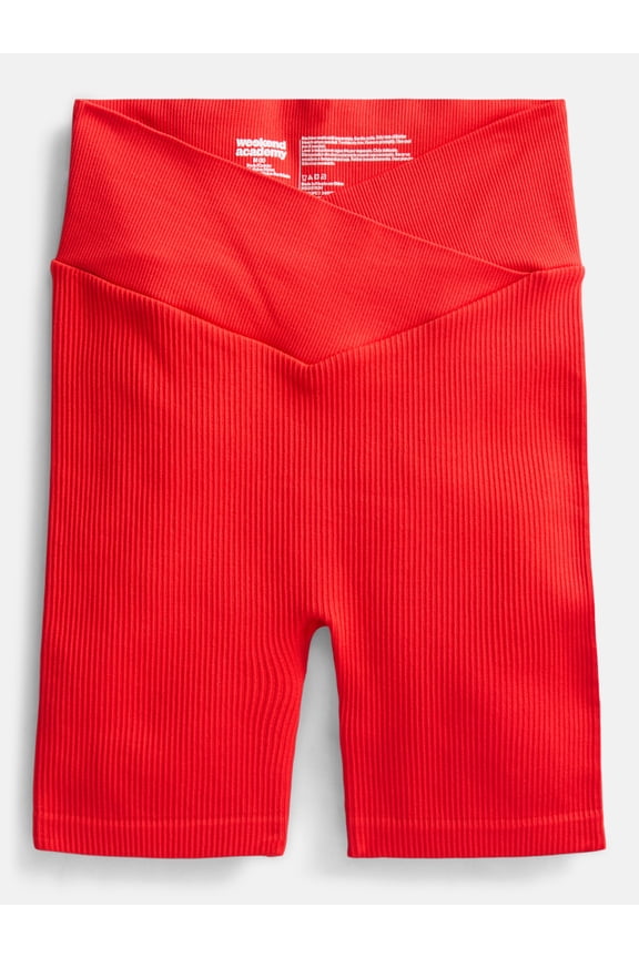 Girls Seamless Rib Shorts, Sizes 4-18