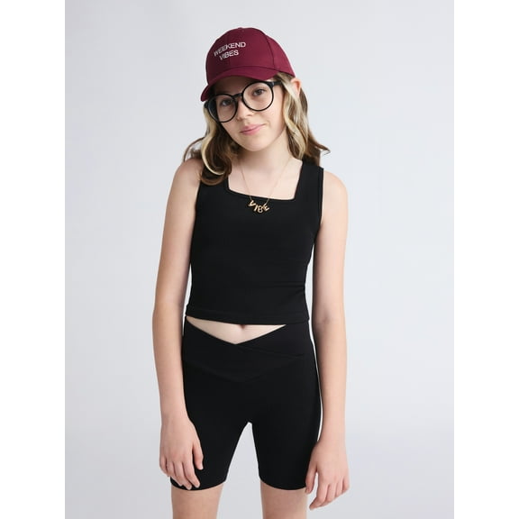 Weekend Academy Girls Seamless Tank Top, Sizes 4-18