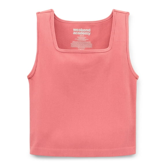 Weekend Academy Girls Seamless Tank Top, Sizes 4-18