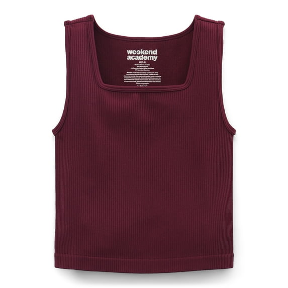Weekend Academy Girls Seamless Tank Top, Sizes 4-18