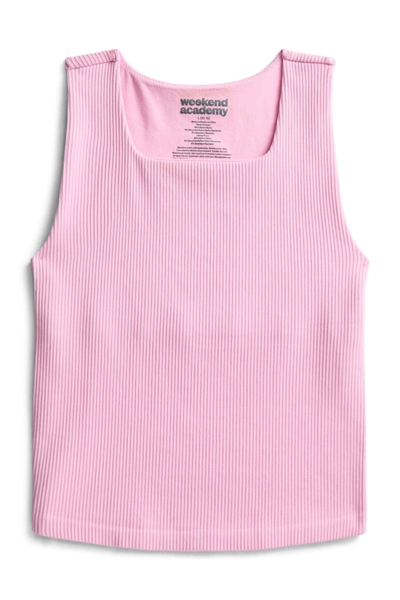 Girls Seamless Tank Top, Sizes 4-18