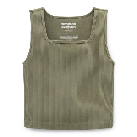 Weekend Academy Girls Seamless Tank Top, Sizes 4-18