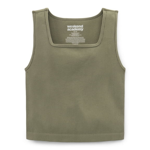 Weekend Academy Girls Seamless Tank Top, Sizes 4-18
