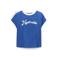 thumbnail image 1 of Weekend Academy Girls Short Sleeve Baby Tee, Sizes 4-18, 1 of 5