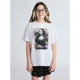thumbnail image 1 of Weekend Academy Girls Short Sleeve Boxy Graphic T-Shirt, Sizes 4-18, 1 of 6