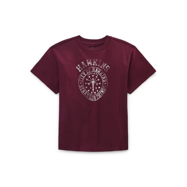 Weekend Academy Girls Short Sleeve Boxy Graphic T-Shirt, Sizes 4-18