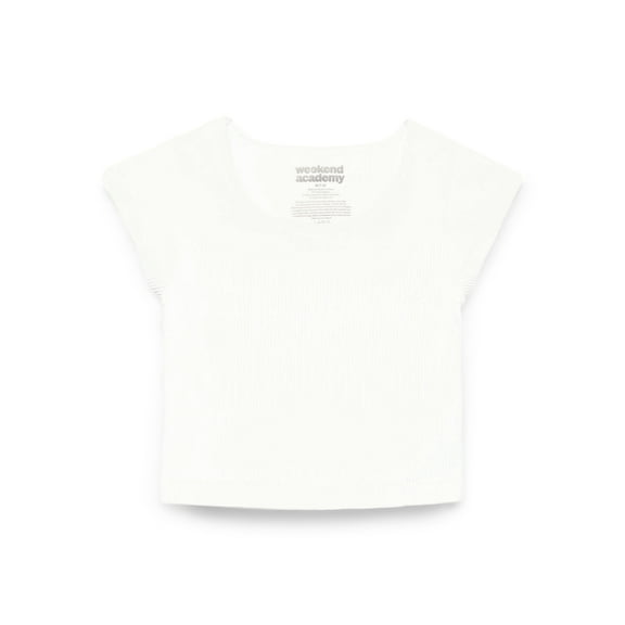 Weekend Academy Girls Cap Sleeve Seamless Top, Sizes 4-18